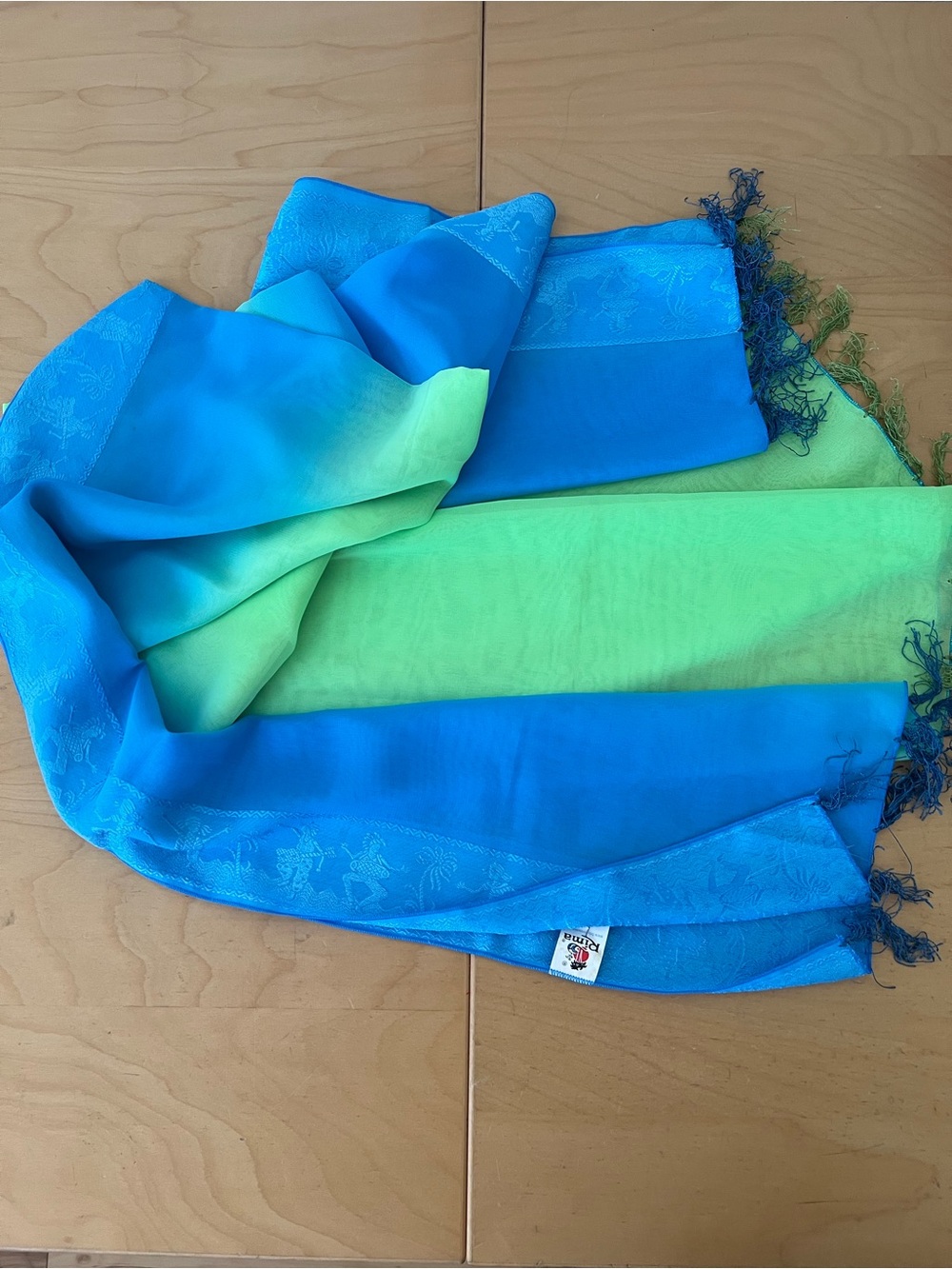 “Rima beach world” sarong and scarf wrap size 69”X 42”